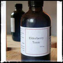 Load image into Gallery viewer, McC Organic ~ elderberry tonic 500mg full spectrum