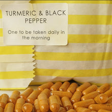 Load image into Gallery viewer, McC Organic ~ turmeric & black pepper capsules