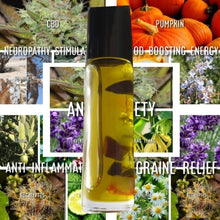 Load image into Gallery viewer, McC Organic ~ essential oil & crystal roller ~ anti inflammatory