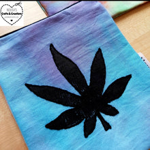 Load image into Gallery viewer, Noush's Arts & Crafts ~ hemp leaf purse tiedyed