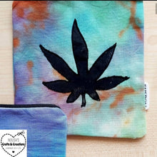 Load image into Gallery viewer, Noush's Arts & Crafts ~ hemp leaf purse tiedyed