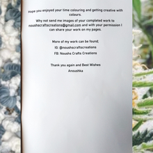 Load image into Gallery viewer, Noush's Arts & Crafts ~ psychedelic stoner colouring book