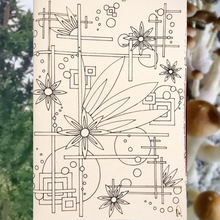 Load image into Gallery viewer, Noush's Arts & Crafts ~ hand drawn colouring book 1