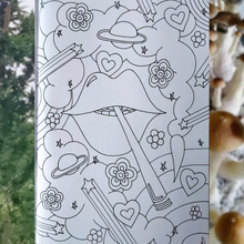 Load image into Gallery viewer, Noush's Arts & Crafts ~ psychedelic stoner colouring book