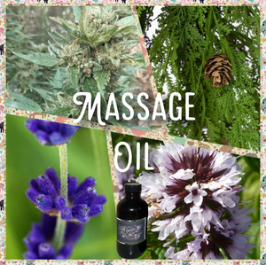 McC Organic CBD essential massage oil