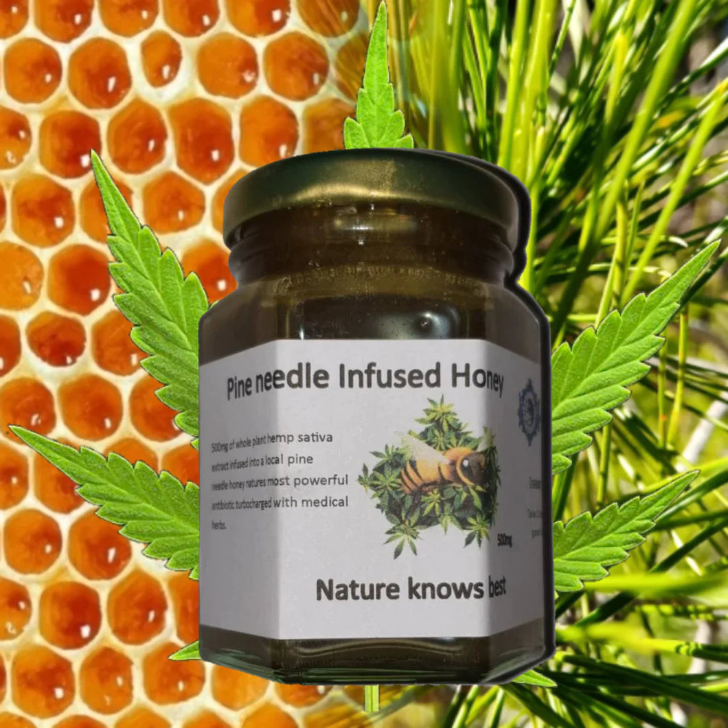 McC Organic ~ infused pine needle honey
