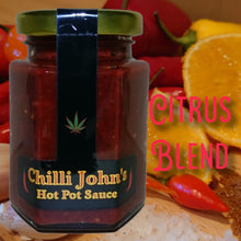 Load image into Gallery viewer, Chilli John ~ hot pot sauce ~ citrus blend
