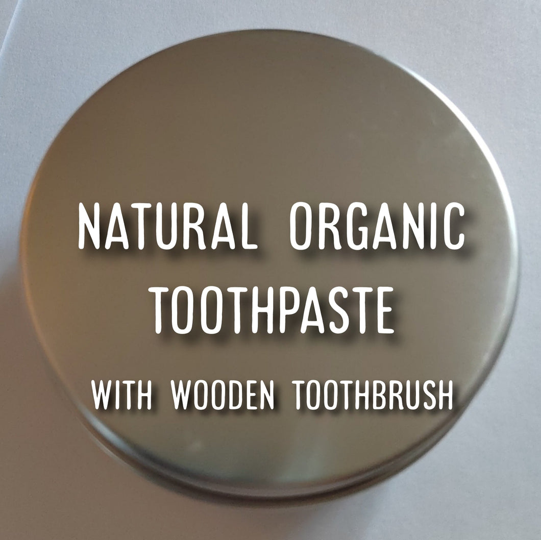 McC Organic ~ natural toothpaste