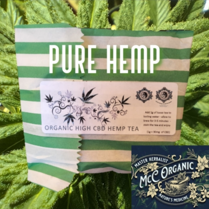McC Organic ~ high CBD tea hemp