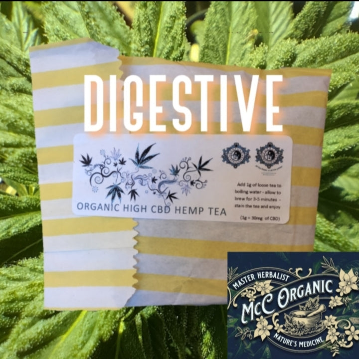 McC Organic ~ high CBD tea digestive blend