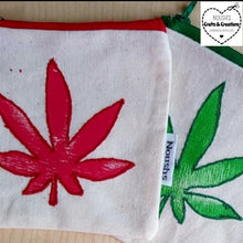 Load image into Gallery viewer, Noush&#39;s Arts &amp; Crafts ~ natural hemp leaf purse
