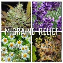 Load image into Gallery viewer, McC Organic ~ essential oil &amp; crystal roller ~ migraine relief
