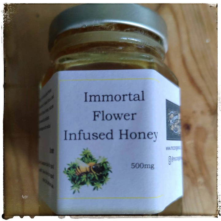 McC Organic ~ infused immortal flower honey